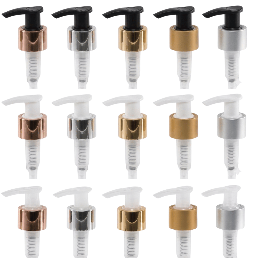 LOTION PUMP METAL COLLARS (24/410)