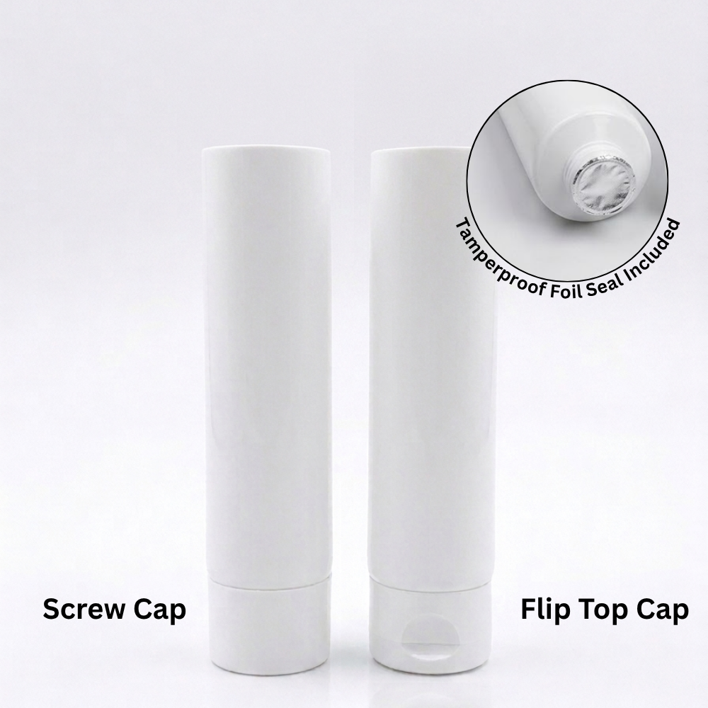 WHITE 2-LAYER UNVARNISHED TUBE (30ml)